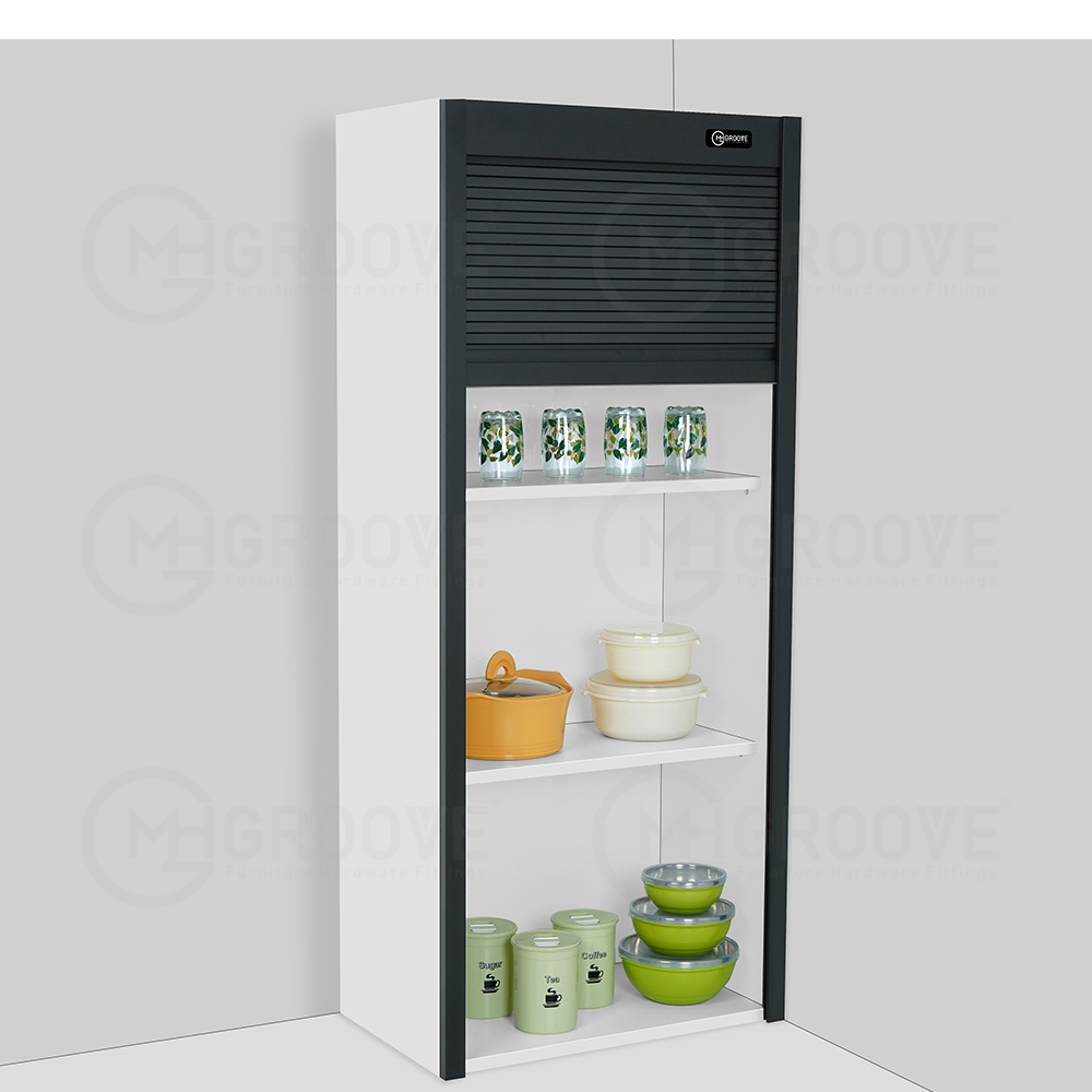 Rolling shutter pvc (black)